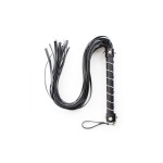 Флоггер DS Fetish Bling flogger with glass diampnd black