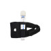 Фіксатор на ногу для іграшок Sportsheets Pivot Forced O Strap чорний