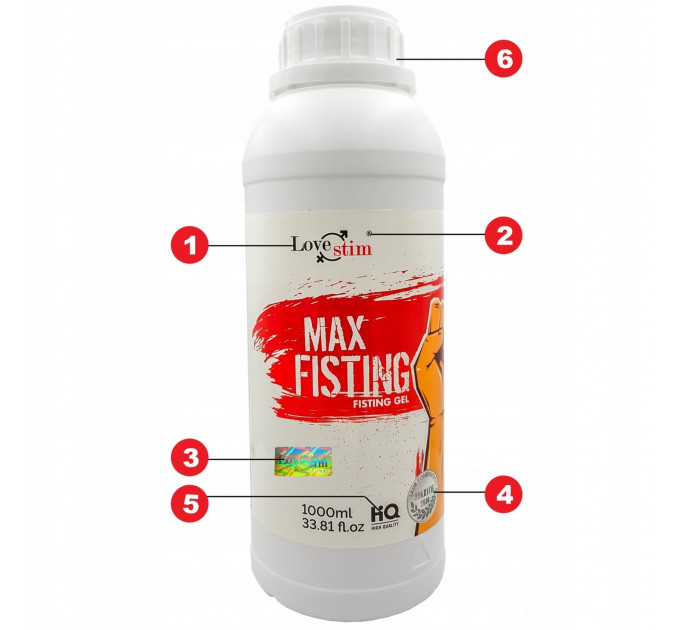Гель для фістингу LoveStim Max Fisting 1000ml