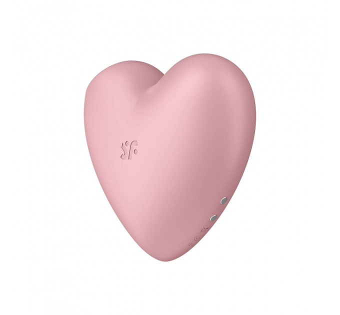 Клиторальный вибратор Сердце Heart - Luftimpuls,розовый