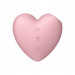 Клиторальный вибратор Сердце Heart - Luftimpuls,розовый