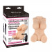 Мастурбатор-торс с вибрацией Chisa Man Q Giving Kelly 3D Doll, телесный