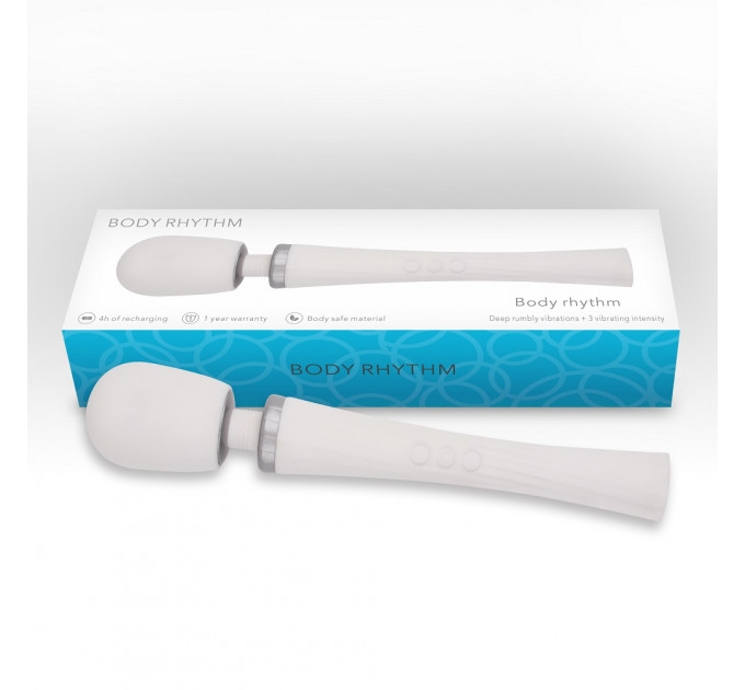 Микрофон с гибкой головкой Chisa Body Rhythm Ryra The Wand, белый