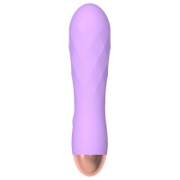 Міні-вібратор із рельєфом You2Toys Cuties Gene фіолетовий