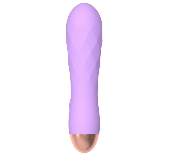 Мини-вибратор с рельефом You2Toys Cuties Gene лиловый