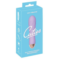 Міні-вібратор із рельєфом You2Toys Cuties Gene фіолетовий