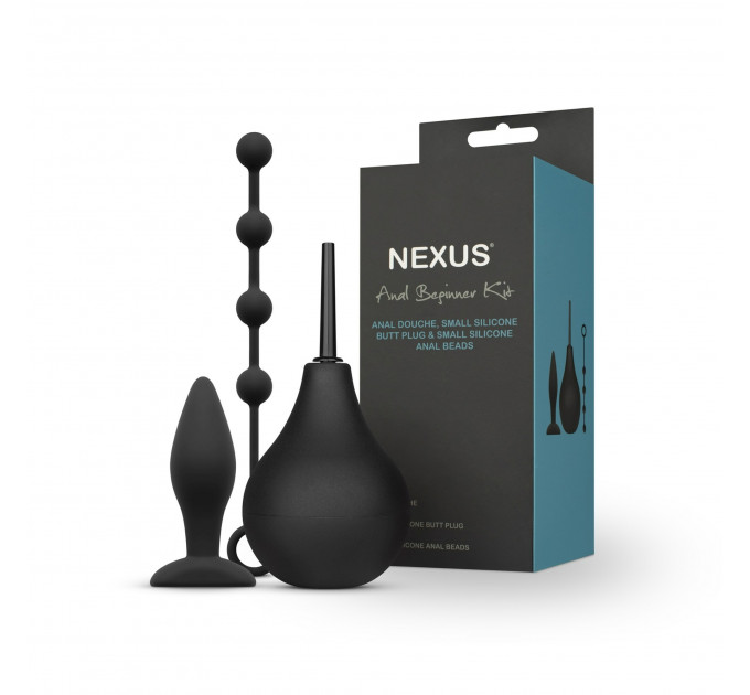 Набор игрушек для анального секса Nexus Anal черный