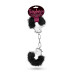 Наручники с мехом Blush Temptasia - Plush Fur Cuffs - Black
