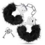 Наручники с мехом Blush Temptasia - Plush Fur Cuffs - Black