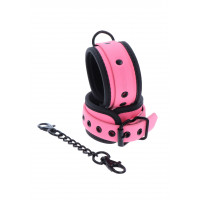 Наручники светящиеся в темноте Taboom Wrist Cuffs, розовые