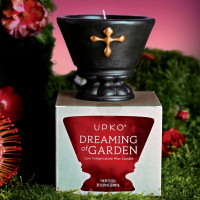 Низькотемпературна воскова свічка UPKO DREAMING of GARDEN, чорна