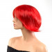 Парик каре с челкой Fetish Hair, красный, 25 см