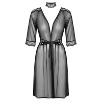 Кружевной халат Obsessive Lucita L/XL