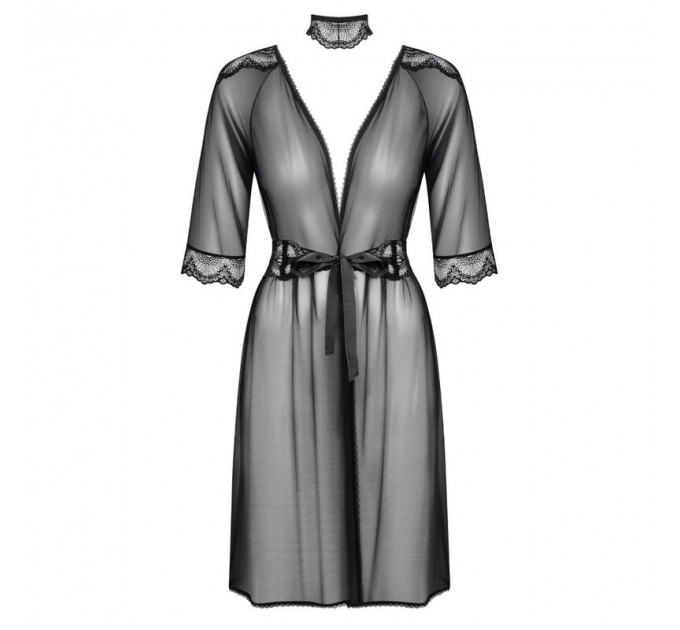 Кружевной халат Obsessive Lucita L/XL
