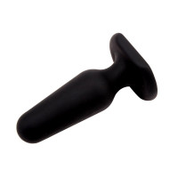 Анальная пробка Chisa Black Mont силиконовая, черная