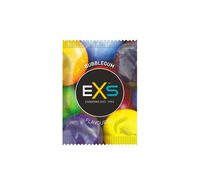 Презерватив латексний EXS Bubblegum зі смаком жувальної гумки (ціна за 5 шт.)