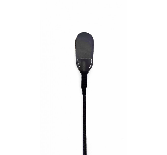 Стек DS Fetish экокожа Whip PU Leather riding crop, черный, 45 см