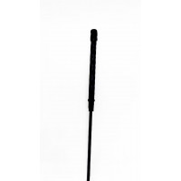 Стек DS Fetish екошкіра Whip PU Leather riding crop, чорний, 46 см