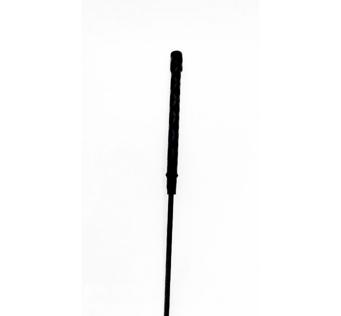 Стек DS Fetish экокожа Whip PU Leather riding crop, черный, 45 см