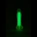 Светящийся фаллоимитатор Dream Toys RADIANT SOFT SILICONE GLOW IN THE DARK DILDO SMALL GREEN