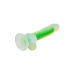Светящийся фаллоимитатор Dream Toys RADIANT SOFT SILICONE GLOW IN THE DARK DILDO SMALL GREEN