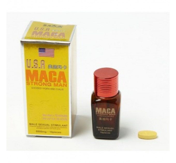 Таблетки возбуждающие MACA (цена за упаковку, 10 таблеток)