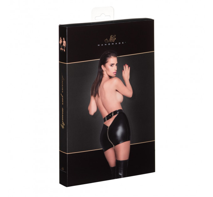 Юбка на молнии F219 Noir Handmade XL