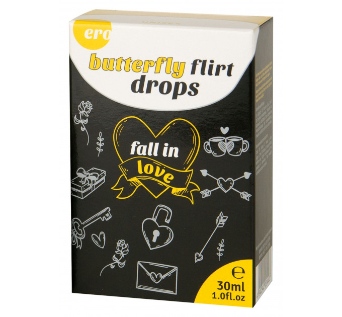 Возбуждающие капли для двоих ERO Butterfly Flirt Drops, 30 мл