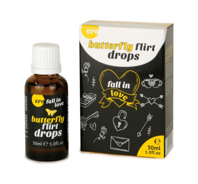 Возбуждающие капли для двоих ERO Butterfly Flirt Drops, 30 мл