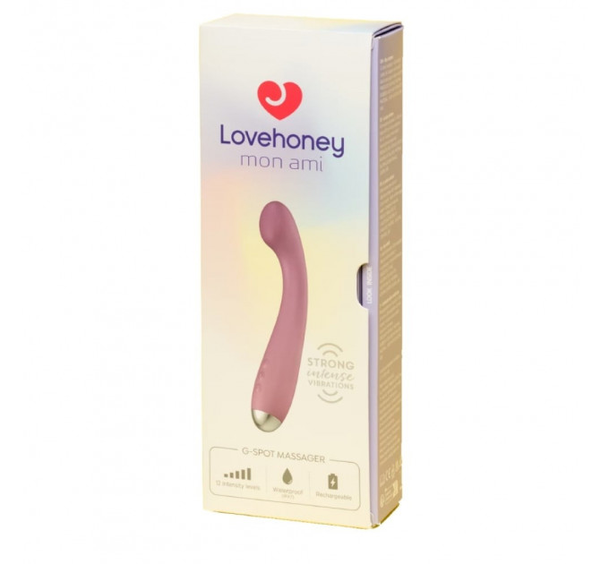Вибратор для точки G Lovehoney Mon Ami G-spot, фиолетовый
