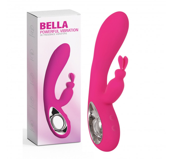Вибратор-кролик Bella из медицинского силикона, фиолетовый
