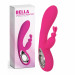 Вибратор-кролик Bella из медицинского силикона, фиолетовый