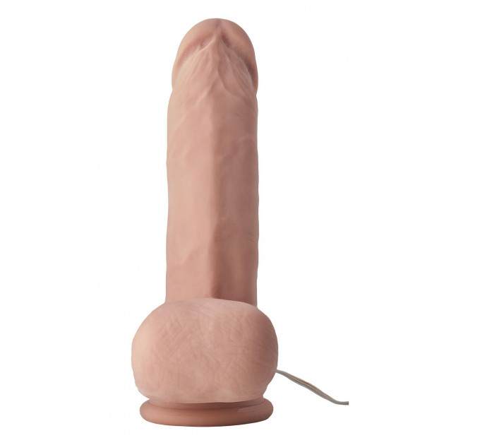 Вибратор на присоске с пультом управления Dream Toys Mr Dixx Daring Duke 7.1 Inch Dual Density