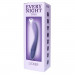 Вібратор з пульсатором Every Night Toys для точки G, синьо-фіолетовий градієнт