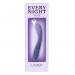 Вібратор з пульсатором Every Night Toys для точки G, синьо-фіолетовий градієнт
