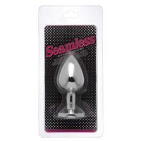 Анальна пробка Loveshop Silver Metall Pink, m