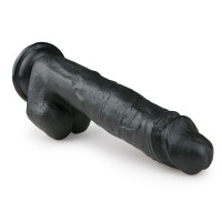 Фаллоимитатор Гигант EasyToys Black, 26.5 х 4.8 см
