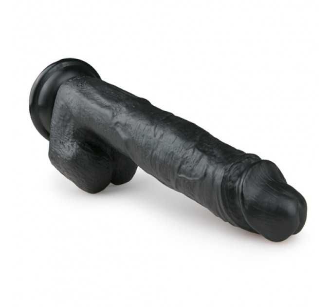 Фаллоимитатор Гигант EasyToys Black, 26.5 х 4.8 см