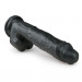 Фаллоимитатор Гигант EasyToys Black, 26.5 х 4.8 см
