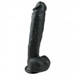 Фаллоимитатор Гигант EasyToys Black, 26.5 х 4.8 см