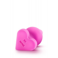 Анальный плаг PLAY WITH ME CANDY HEART BE MINE PINK