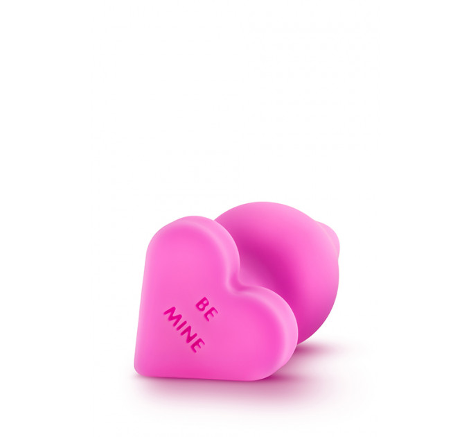 Анальный плаг PLAY WITH ME CANDY HEART BE MINE PINK