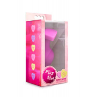 Анальный плаг PLAY WITH ME CANDY HEART BE MINE PINK