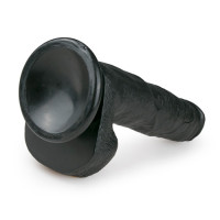 Фаллоимитатор Гигант EasyToys Black, 26.5 х 4.8 см