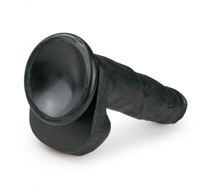 Фаллоимитатор Гигант EasyToys Black, 26.5 х 4.8 см