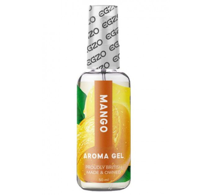 Съедобный гель-лубрикант EGZO AROMA GEL - Манго, 50 мл