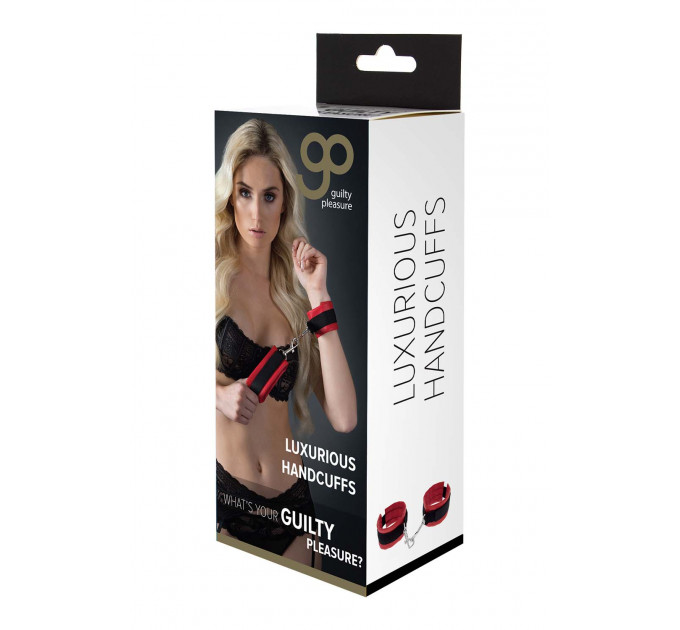 Наручники GP LUXURIOUS HANDCUFFS RED