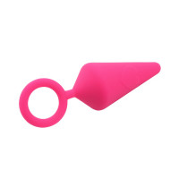 Анальная пробка Chisa Sweet Breeze розовая, 13.2 х 4 см, L
