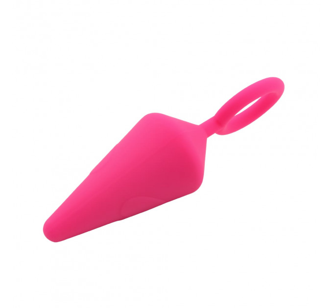 Анальная пробка Chisa Sweet Breeze розовая, 13.2 х 4 см, L
