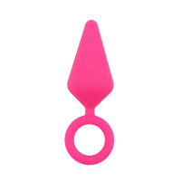 Анальная пробка Chisa Sweet Breeze розовая, 13.2 х 4 см, L